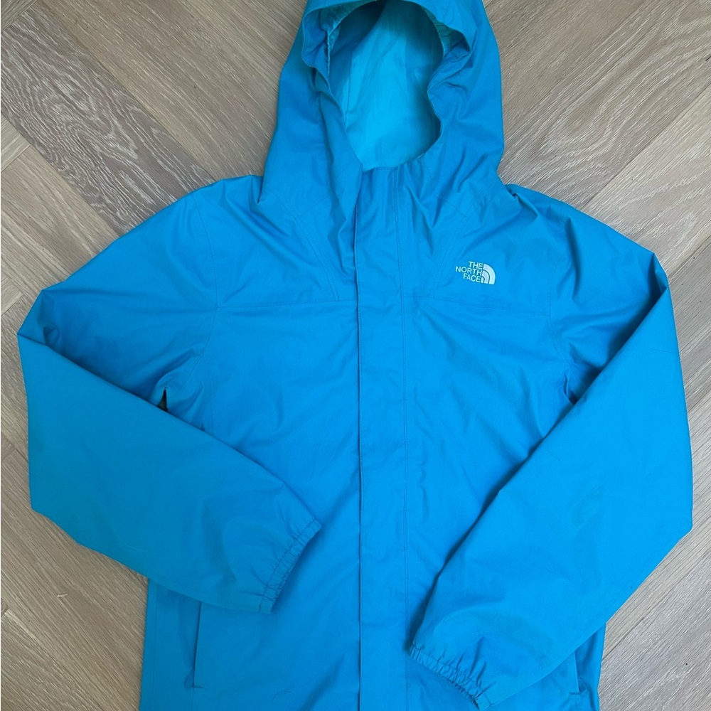 The North Face Teal Hooded Jacket